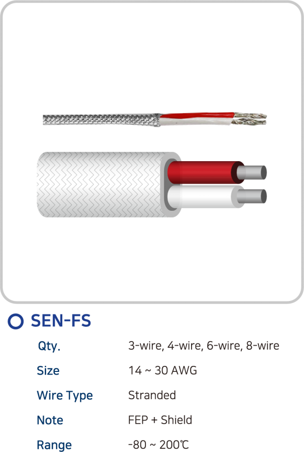 SEN-FS > Wire | 주식회사 센테크이엔지│SENTECH ENG